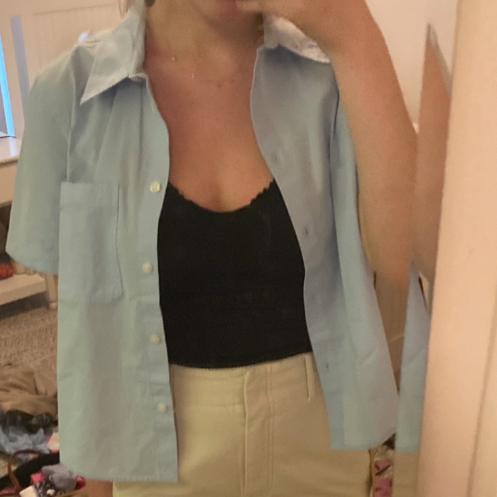 Light Blue Button Down - image 4